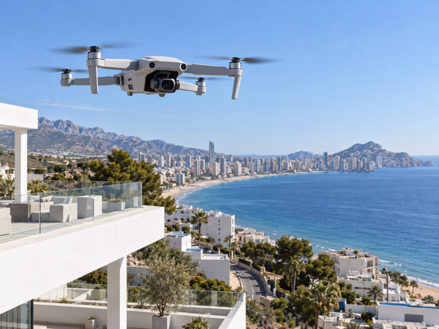 Drone and editing