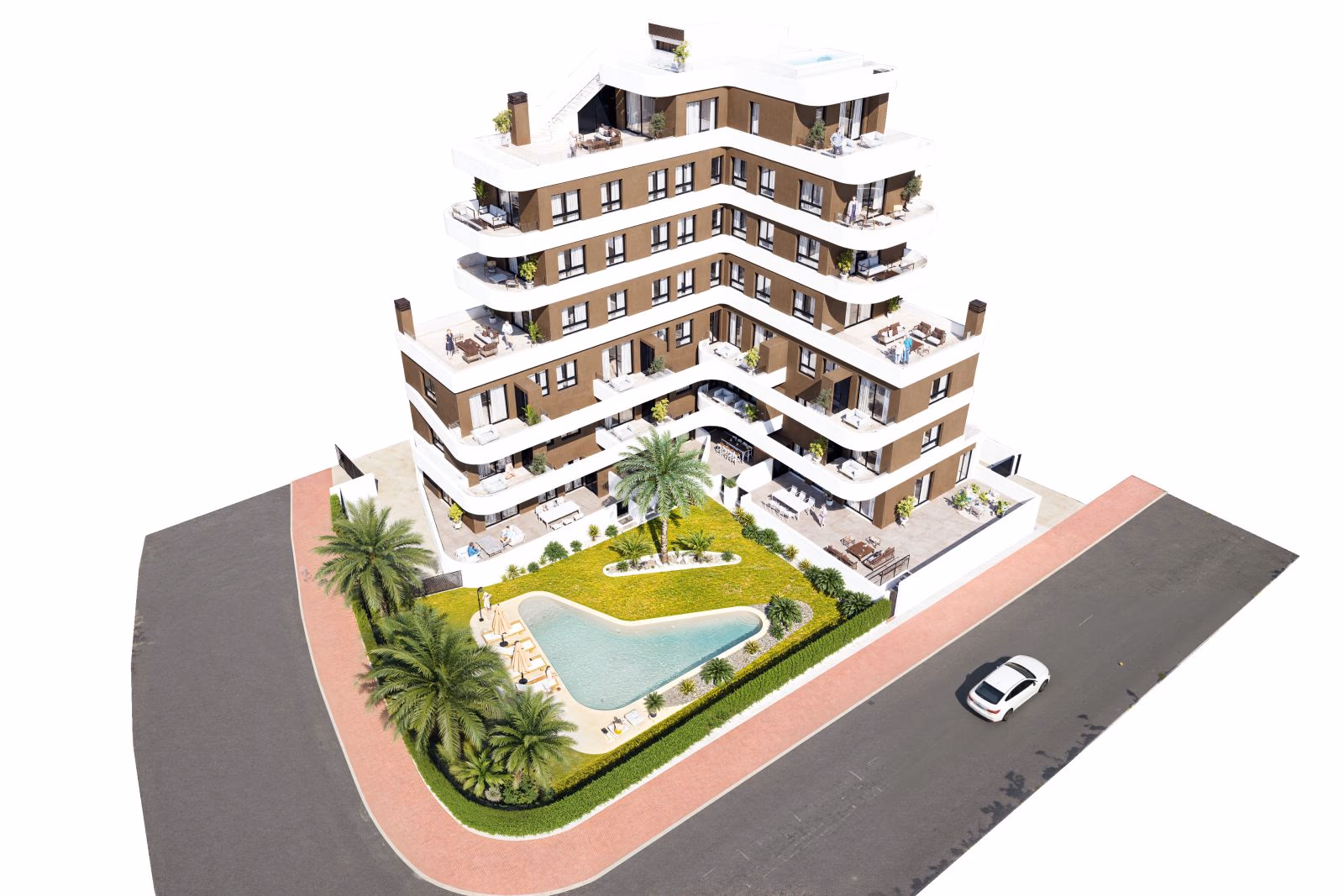 Naia Blue Horizon — апартаменты в центре Guardamar del Segura - 19