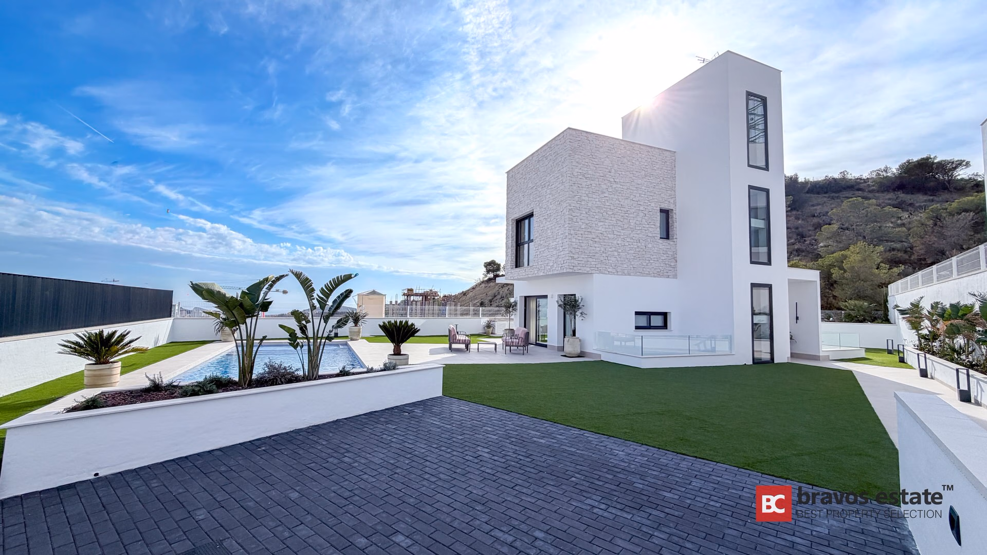 Отдельная вилла в закрытом комплексе из 15 вилл, Финестрат - 3