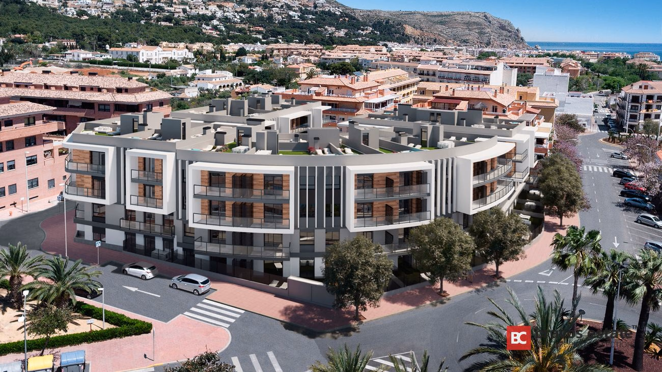 Апартаменты рядом с морем, 3 спальни в Хавее · 107 m² - 2
