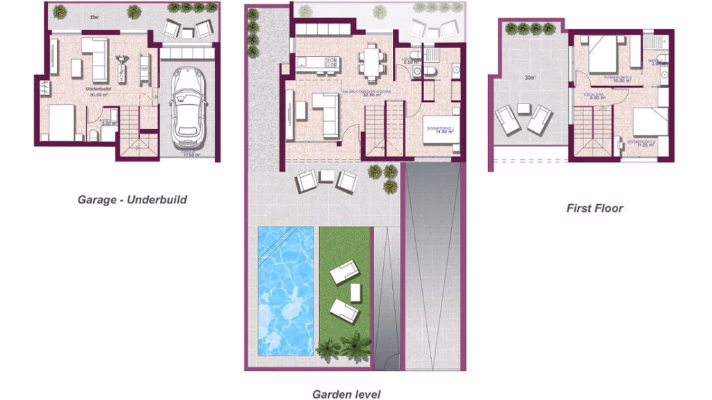 Вилла рядом с морем, 4 спальни в Эль Кампельо · 220 m² - 21