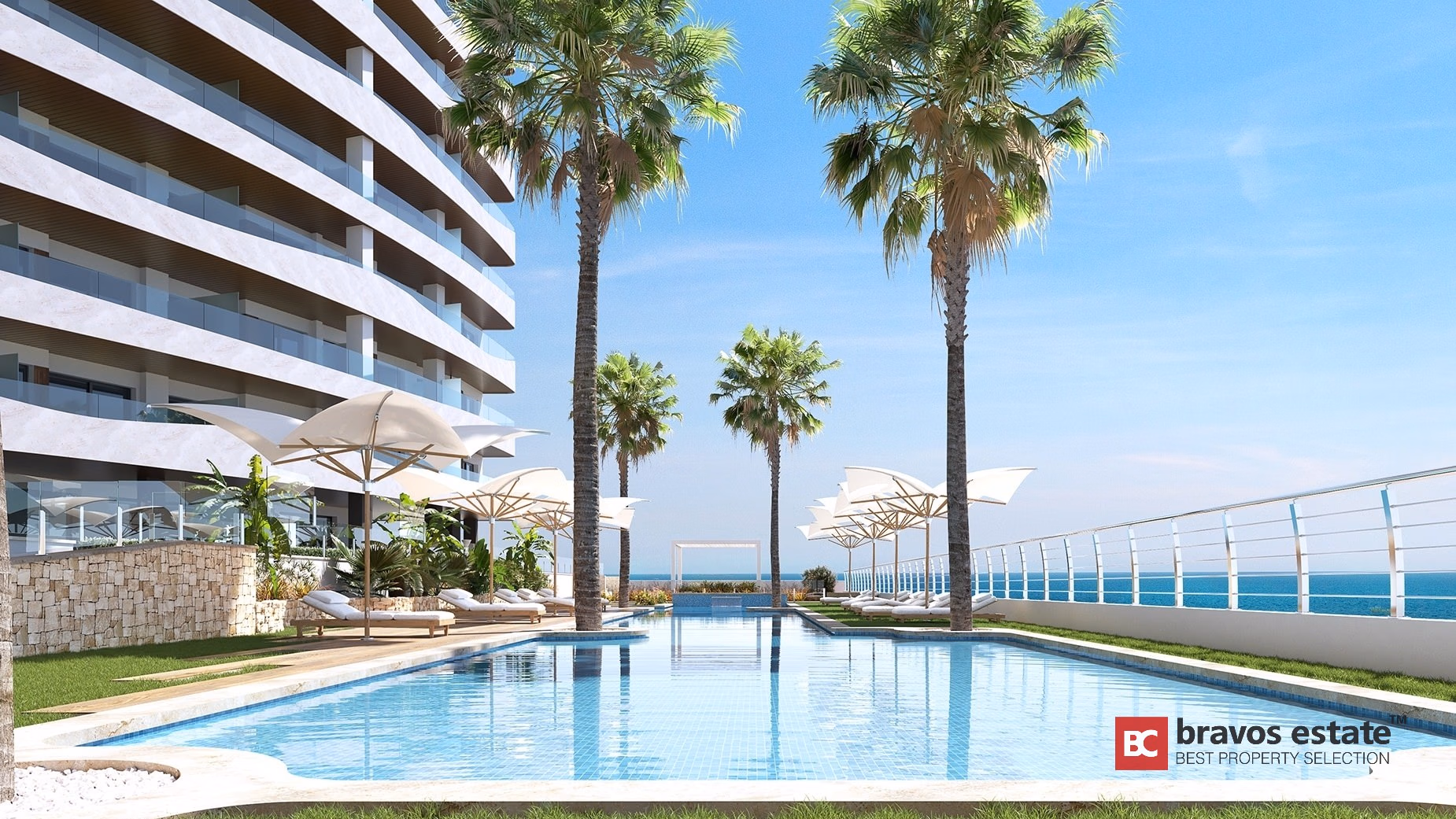 Seafront 3-Bedroom Apartment in La Manga 1