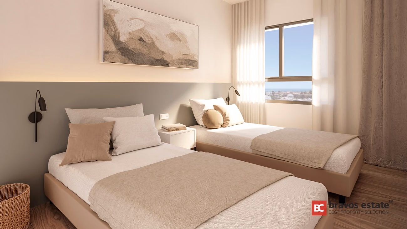Апартаменты рядом с морем, 3 спальни в Хавее · 107 m² - 14