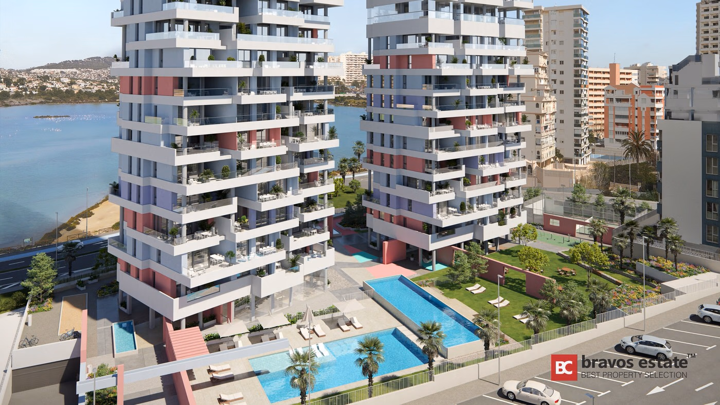 Апартаменты у моря, 2 спальни в Кальпе · 113 m² - 1