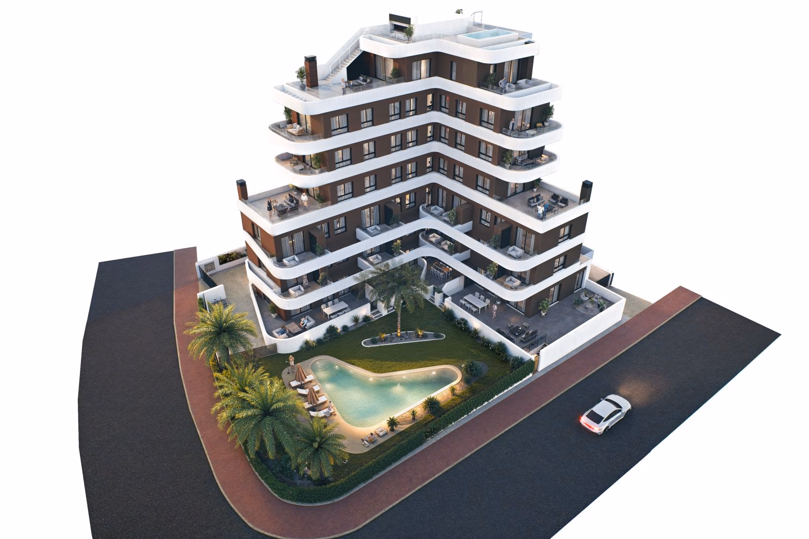 Naia Blue Horizon — апартаменты в центре Guardamar del Segura - 20