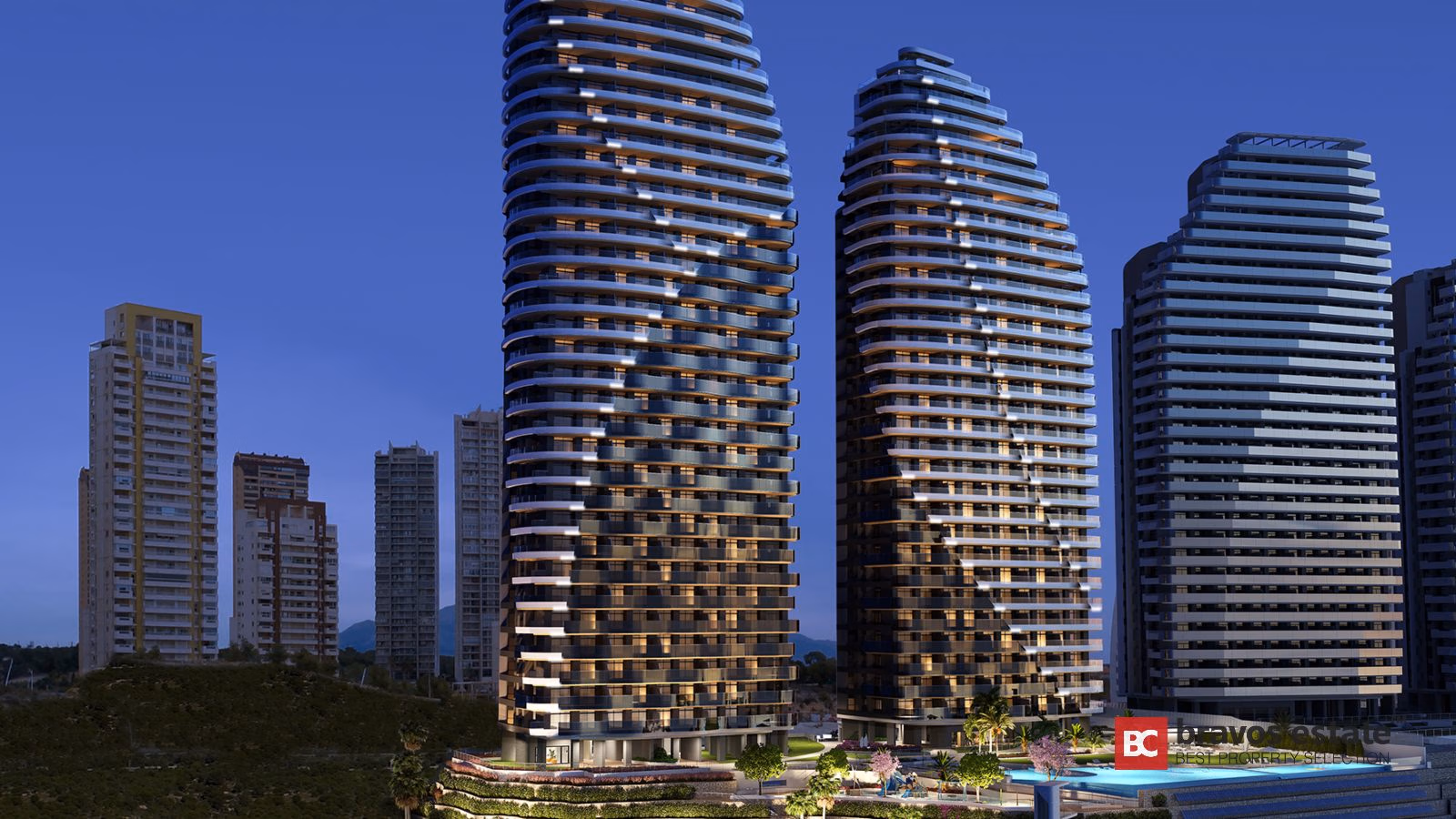 Апартаменты с 2 спальнями у пляжа Poniente, Бенидорм, 103 м² - 3