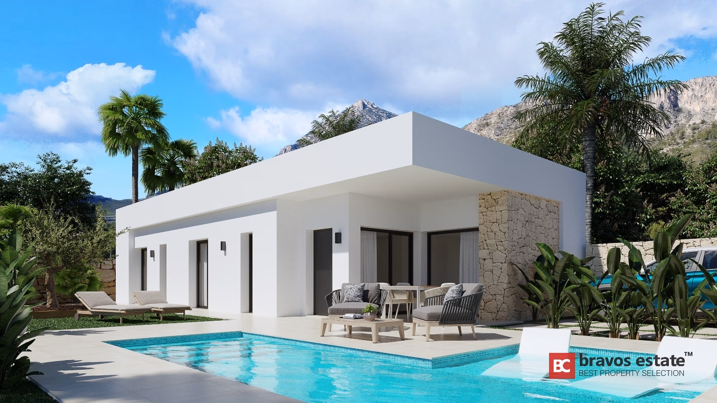Новая вилла, 3 спальни в Финестрате · 165 m² - 2