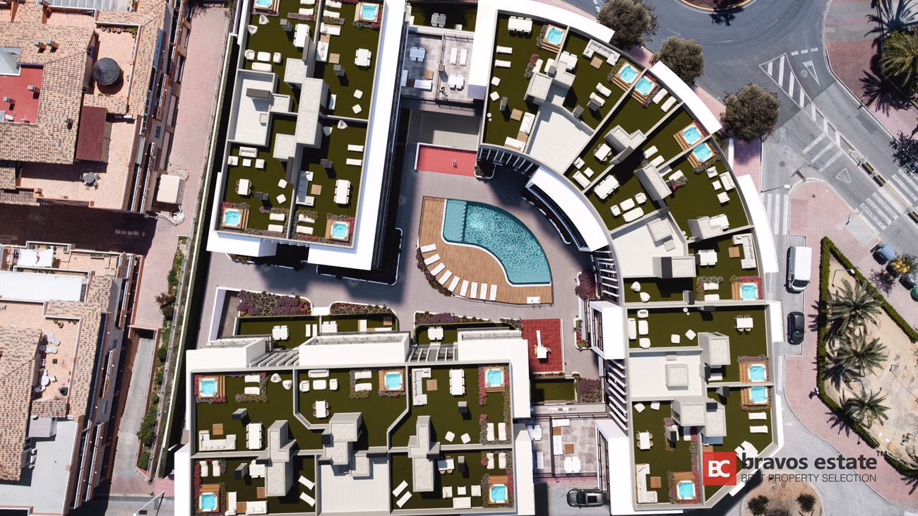 Апартаменты рядом с морем, 3 спальни в Хавее · 107 m² - 17
