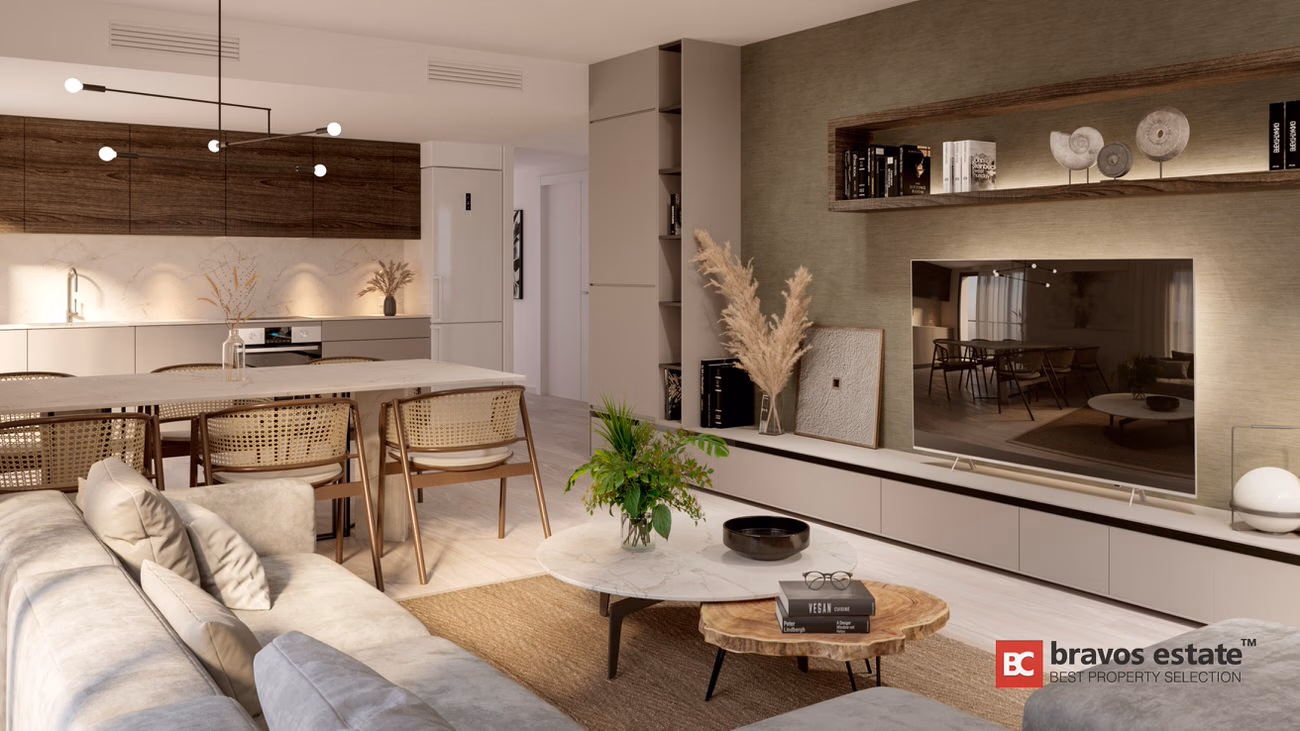 Апартаменты рядом с морем, 3 спальни в Хавее · 107 m² - 12