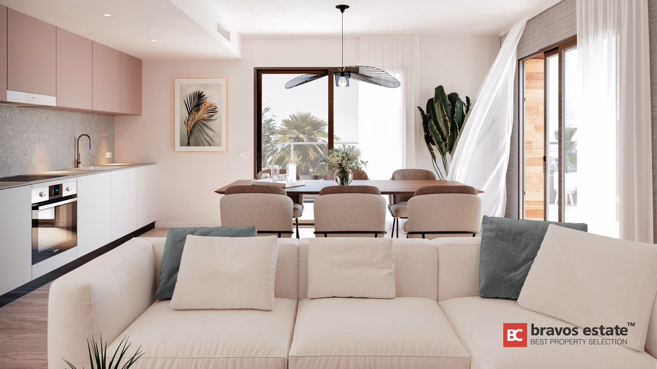 Апартаменты рядом с морем, 3 спальни в Хавее · 107 m² - 10
