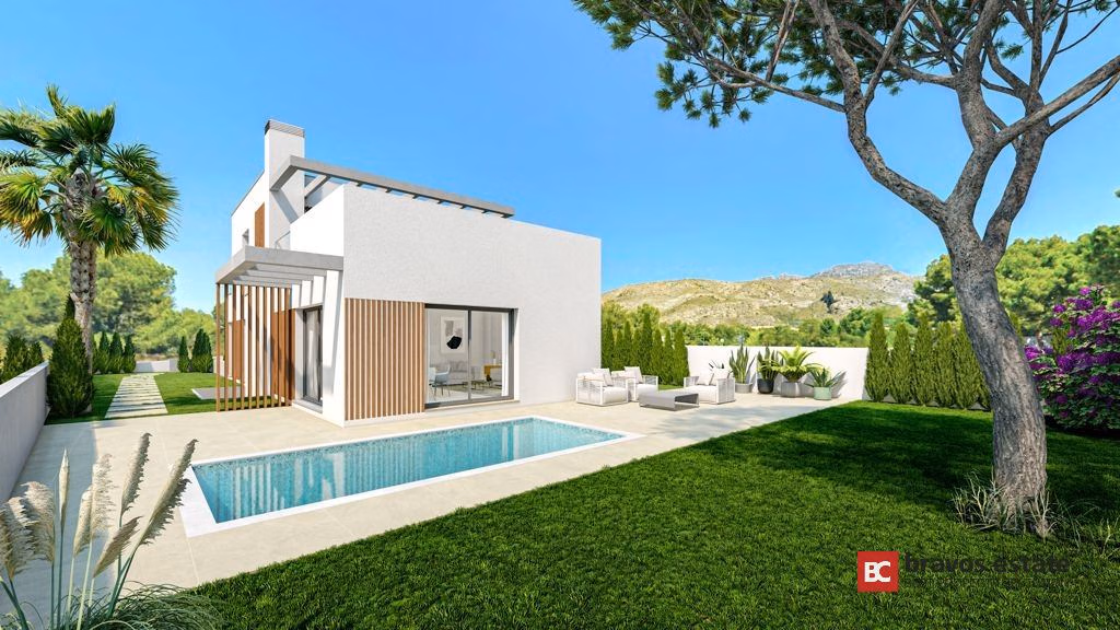 Новостройка-вилла с 3 спальнями в Финестрате, 150 м² - 4