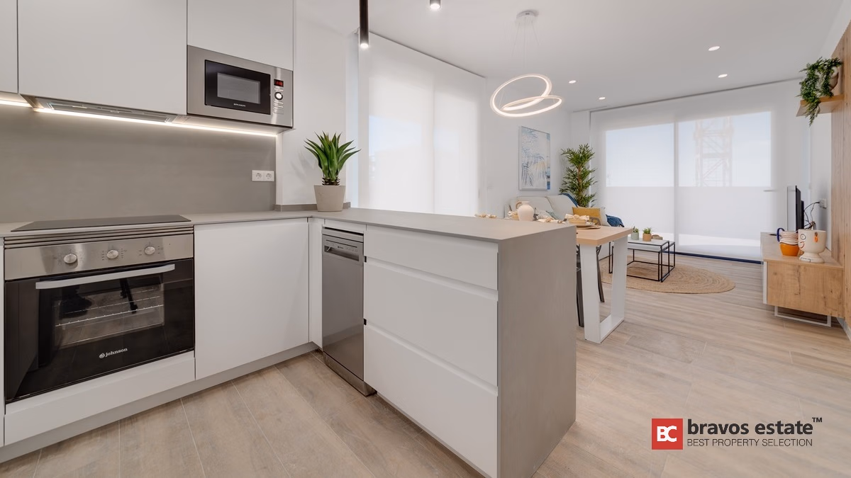 Новые апартаменты, 2 спальни в Ла Марине - 8