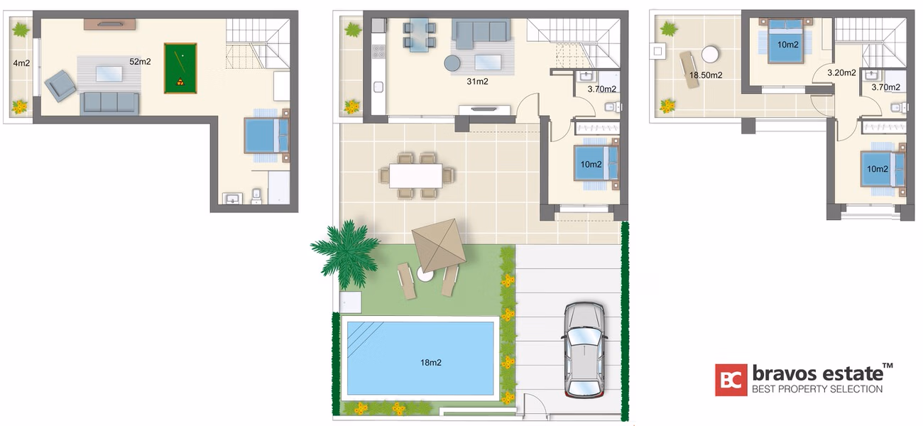 Новая вилла, 3 спальни в Сьюдад-Кесаде · 170 m² - 24