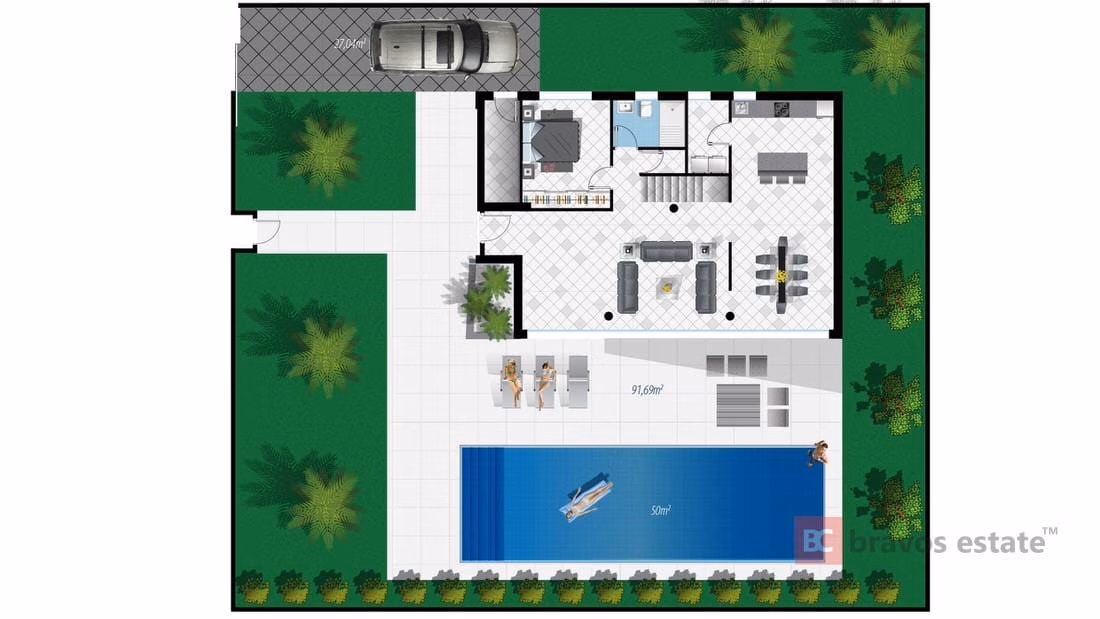 Новая вилла, 3 спальни в Сьюдад-Кесаде · 160 m² - 9