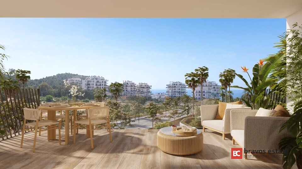 Апартаменты у моря, 2 спальни в Вильяхойосе · 99 m² - 2