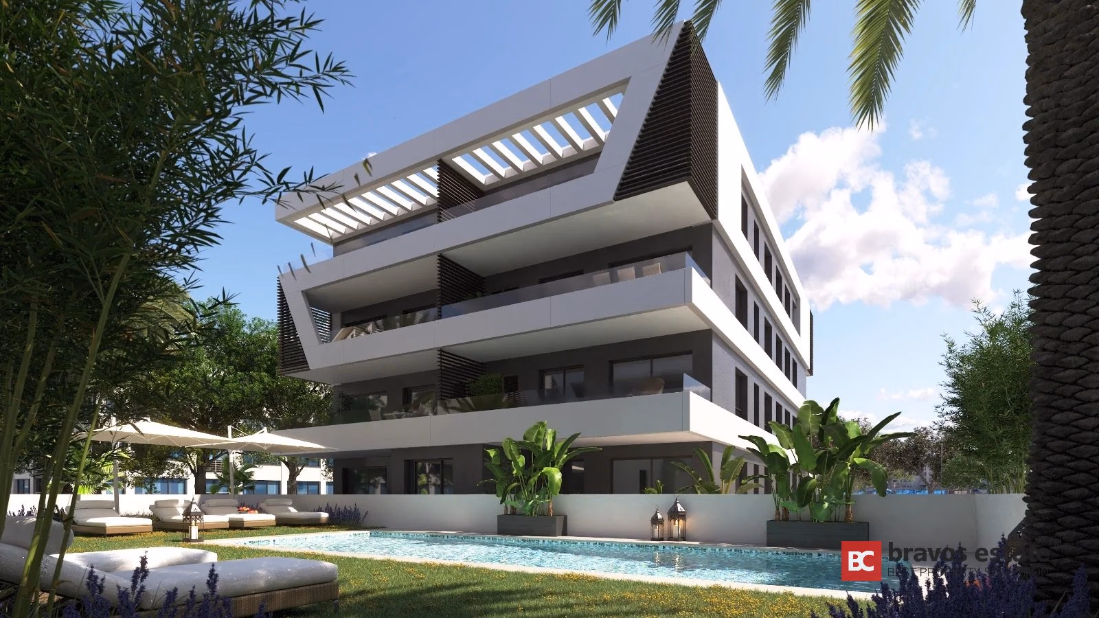Новые апартаменты, 3 спальни в Плайя-де-Сан-Хуан · 112 m² - 3