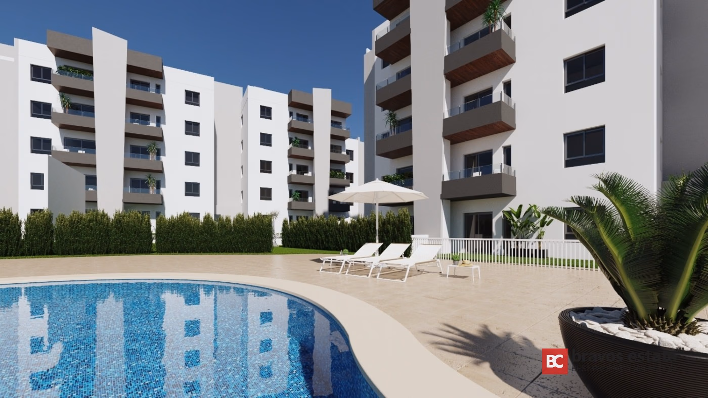 Новые апартаменты, 2 спальни в Торревьехе · 62 m² - 2