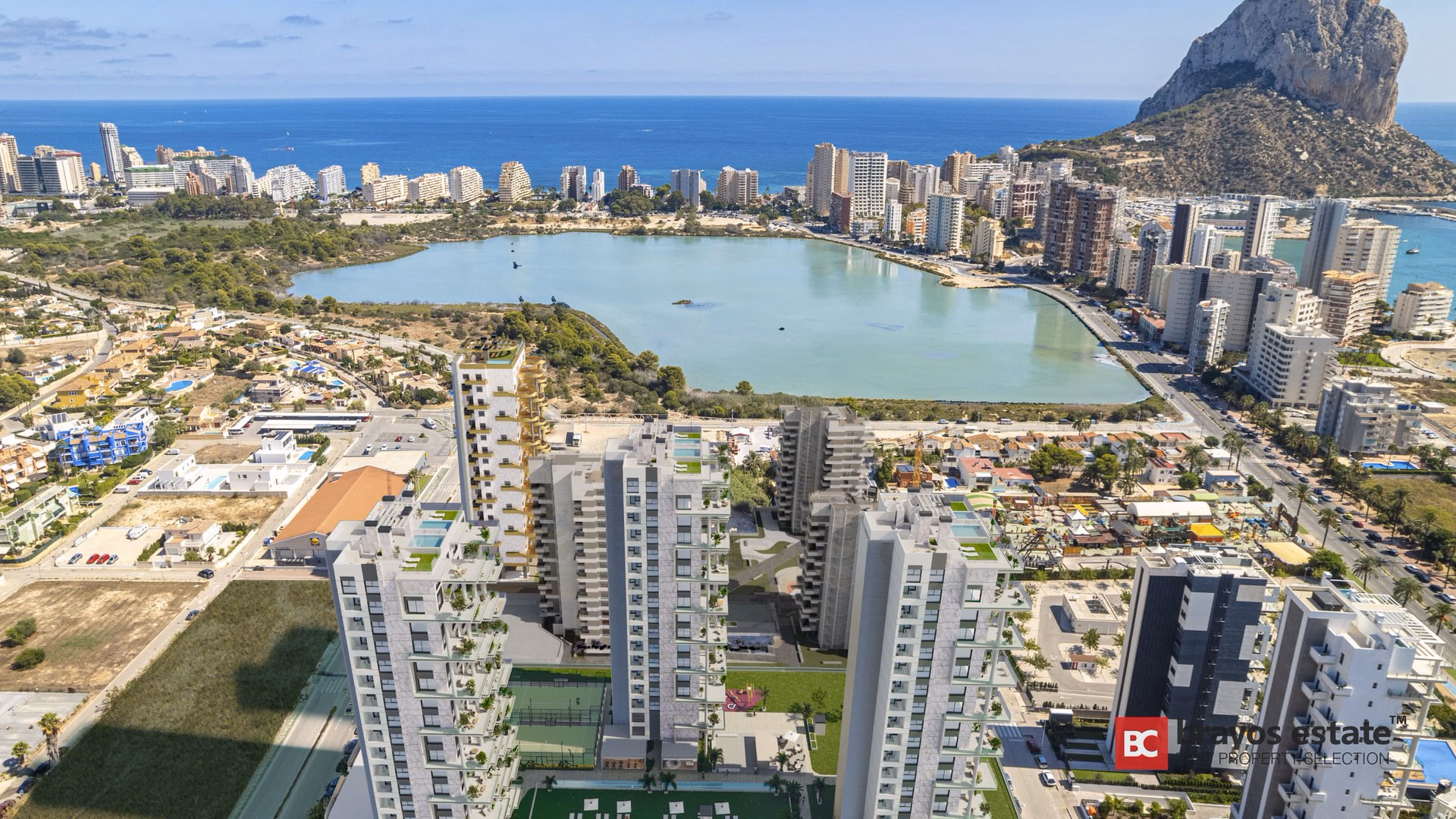 Апартаменты с 2 спальнями у Peñón de Ifach, Кальпе - 2