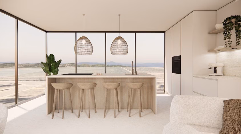 Спальня в квартире Antilia El Lago