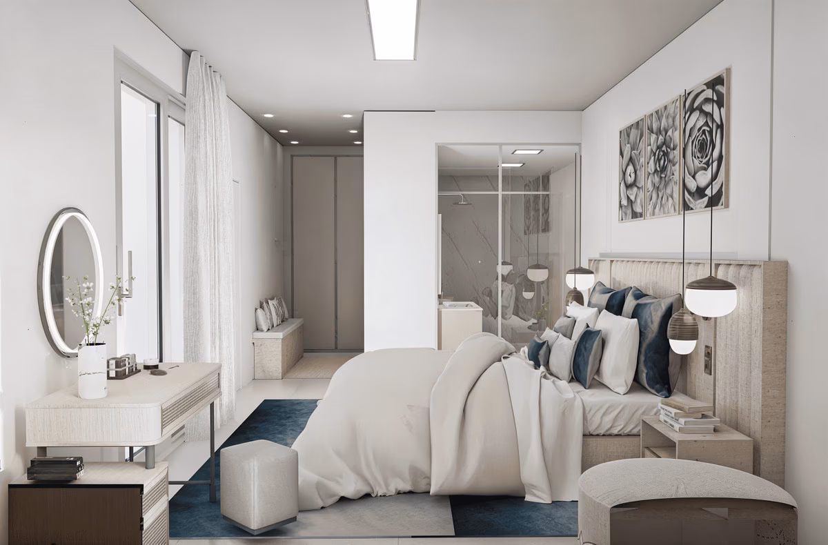 Главная спальня в вилле Azure Breeze