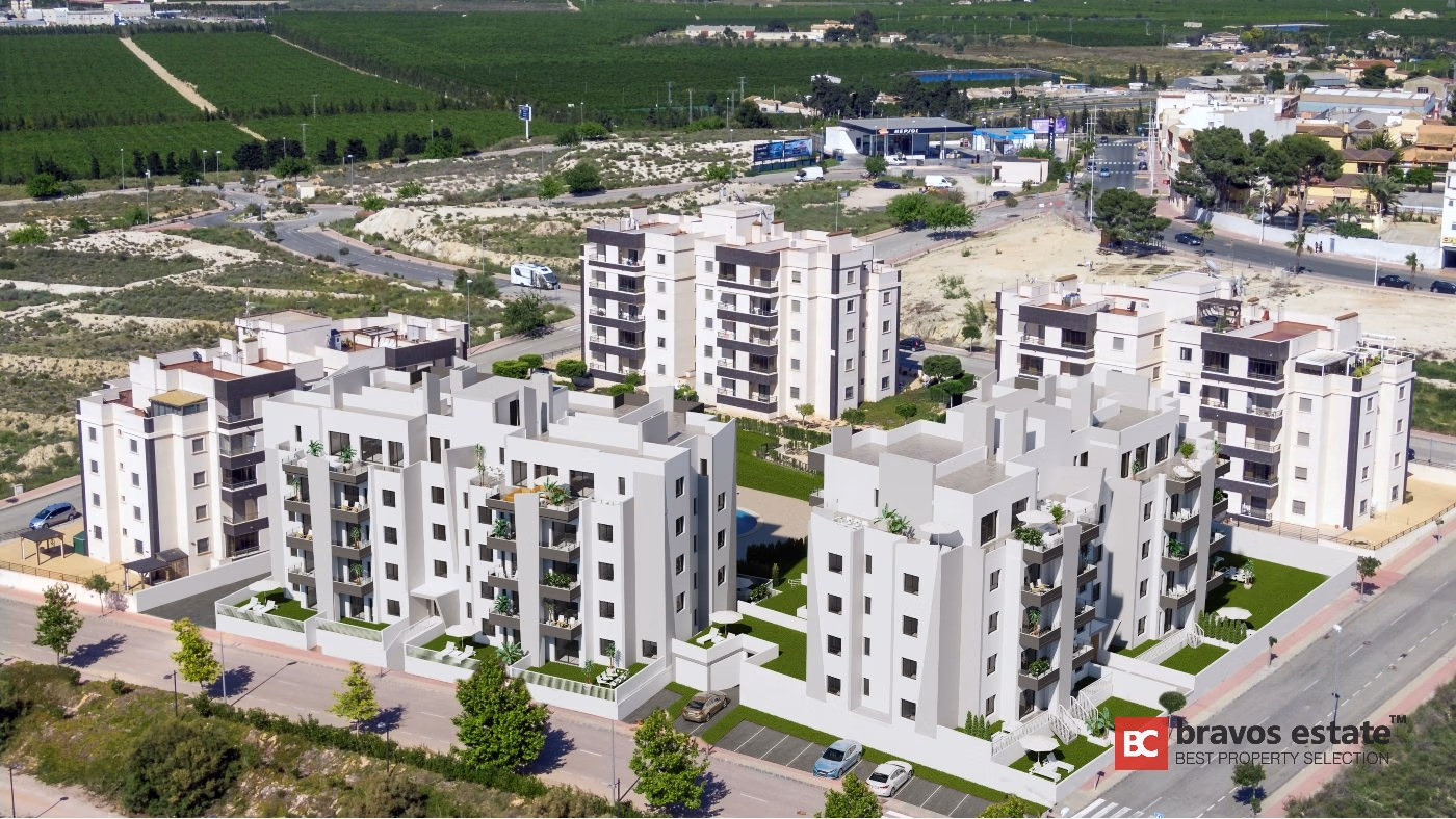 Новые апартаменты, 2 спальни в Торревьехе · 62 m² - 3