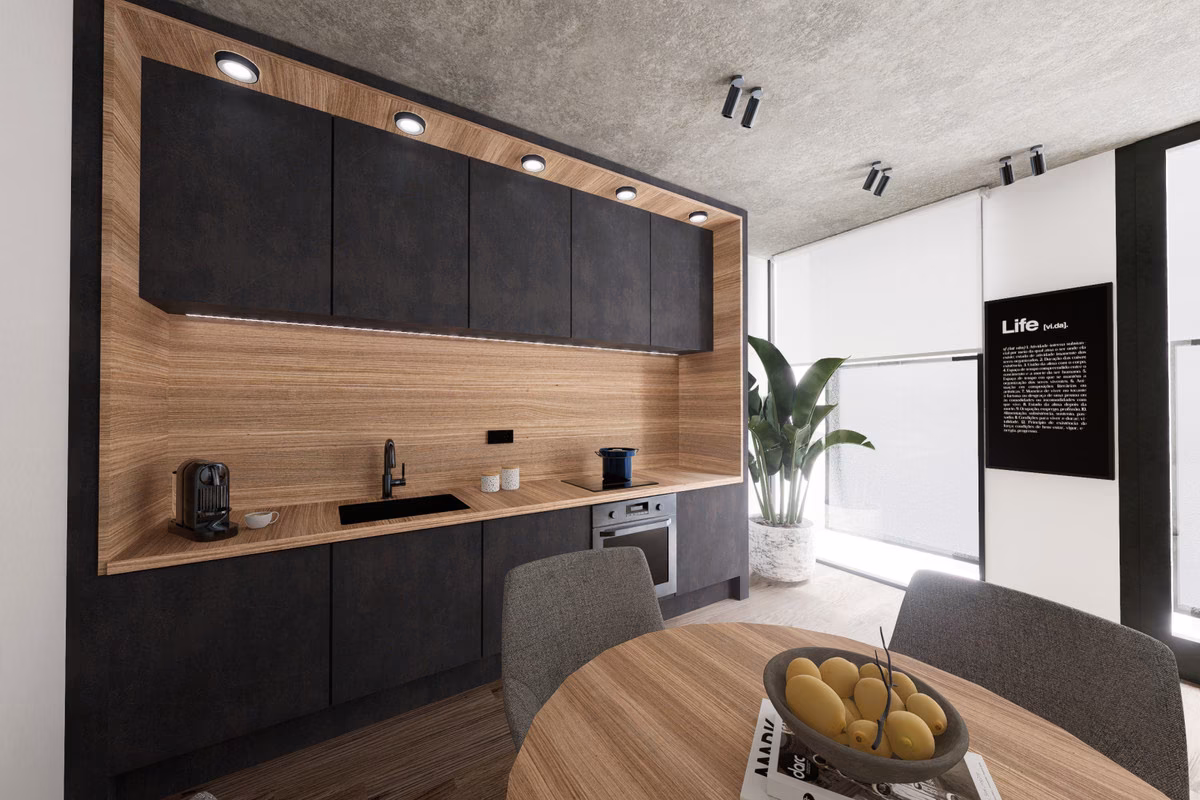 Спортзал в доме Lofts Aguilera