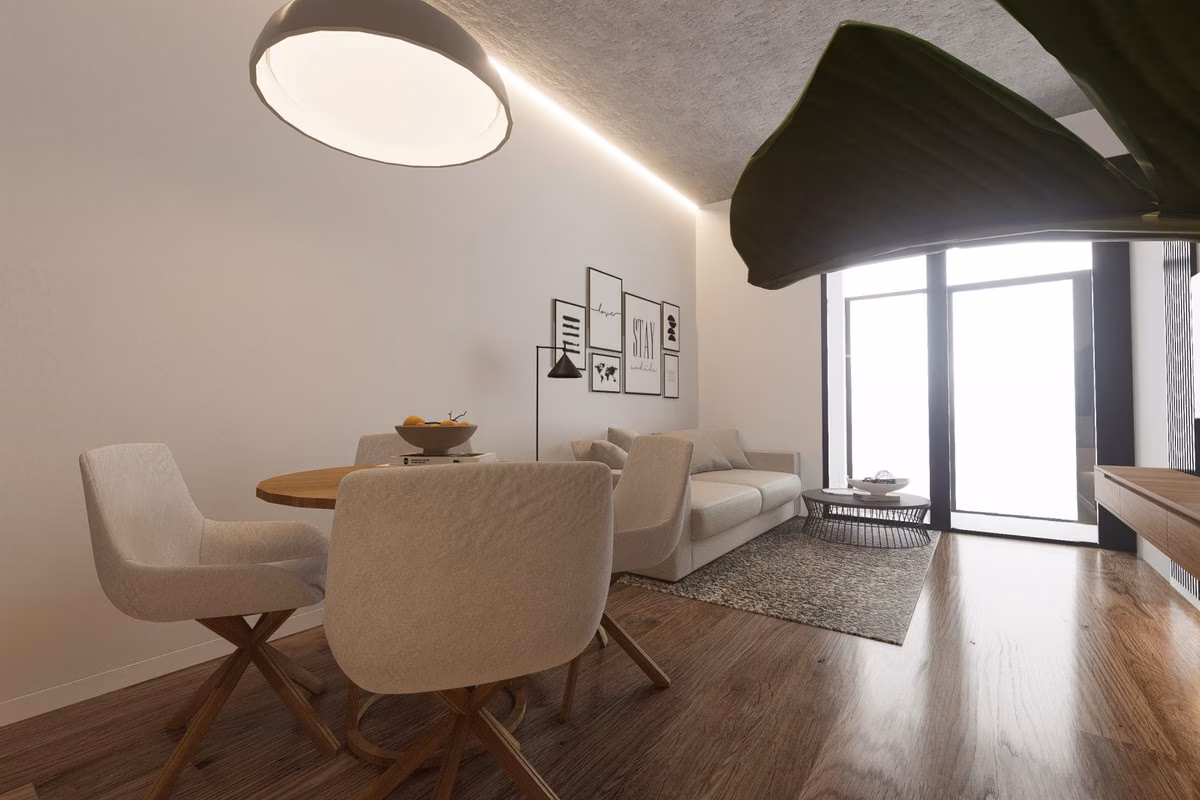 Спальня в лофте Lofts Aguilera