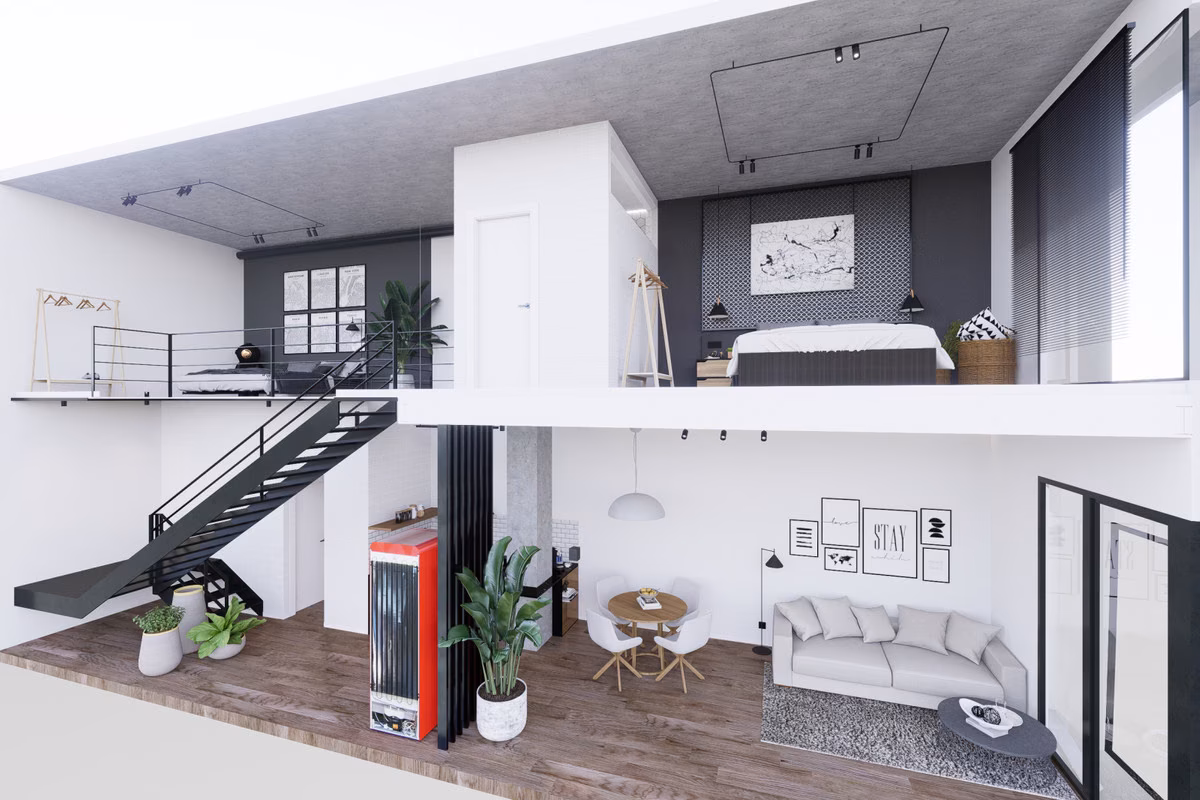 Дом Lofts Aguilera в районе Benalúa, Аликанте