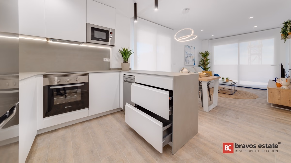 Новые апартаменты, 2 спальни в Ла Марине - 9
