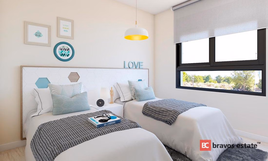 Новые апартаменты, 2 спальни в Финестрате · 98 m² - 4