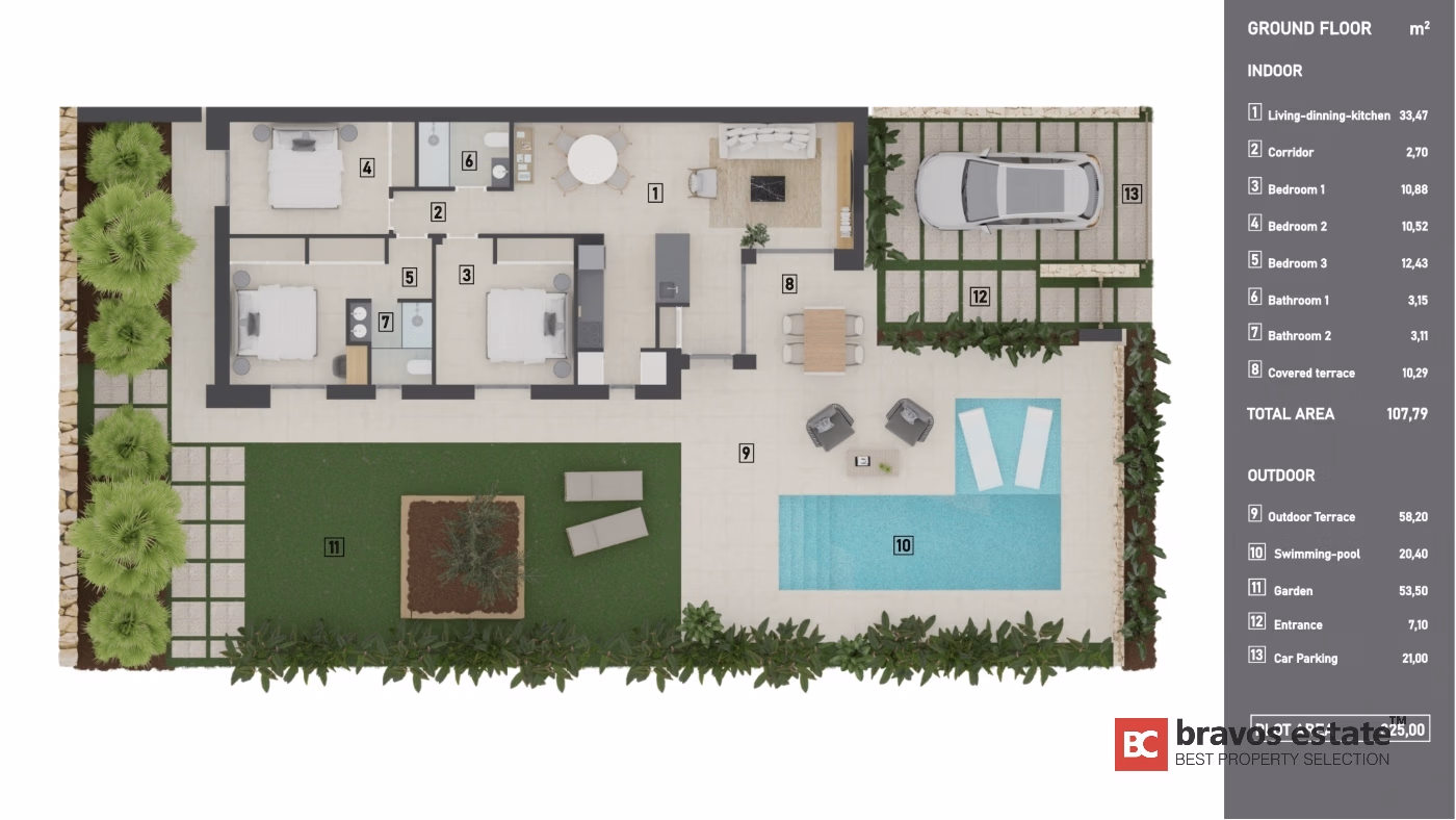 Новая вилла, 3 спальни в Финестрате · 165 m² - 22