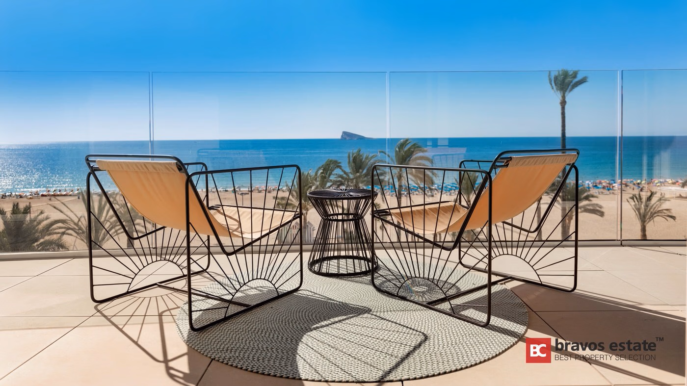 Апартаменты у моря, 3 спальни в Бенидорме · 125 m² - 1