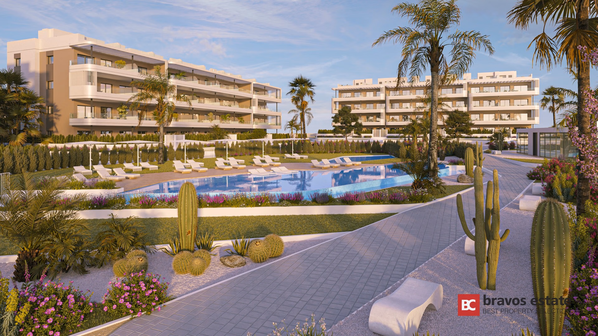 Sunset Village — Апартаменты с 2–3 спальнями в Торревьехе, Коста-Бланка 1