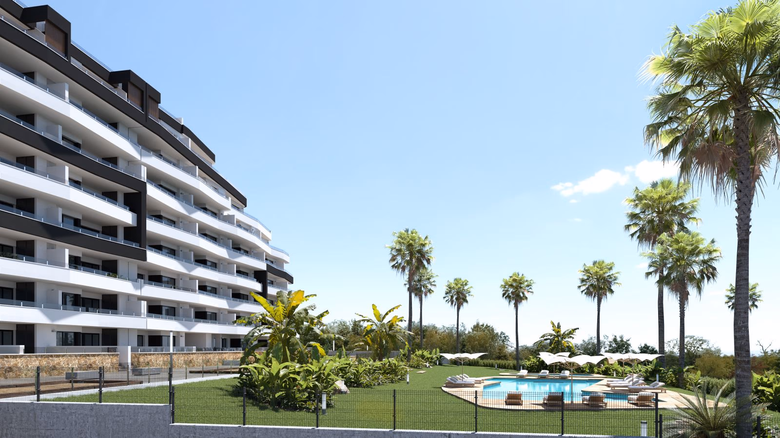 Salinas Gardens — новые семейные апартаменты в Сан-Мигель-де-Салинас 1