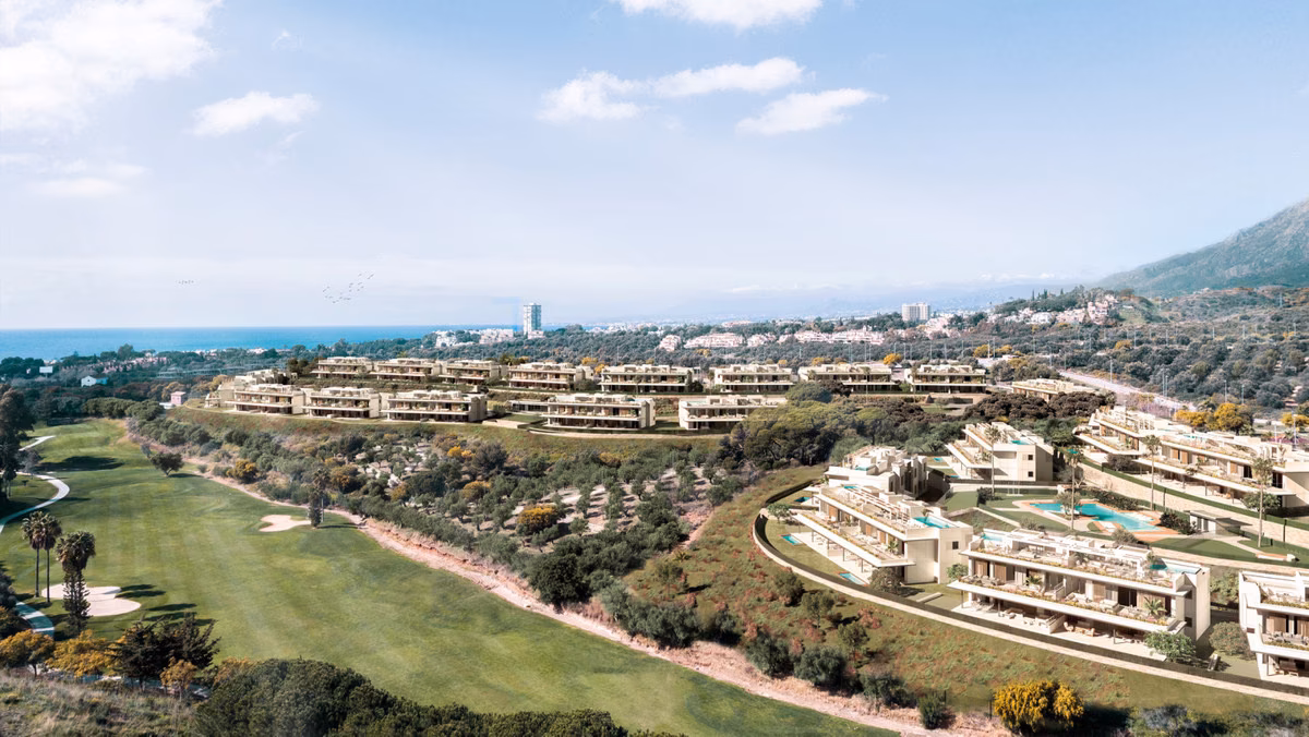 Santa Clara Homes — пентхаусы-дуплексы с 3 спальнями на востоке Марбельи 1