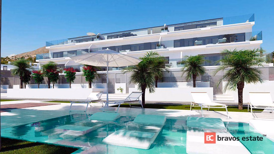 Просторные апартаменты, 3 спальни в Финестрате · 133 m² - 2