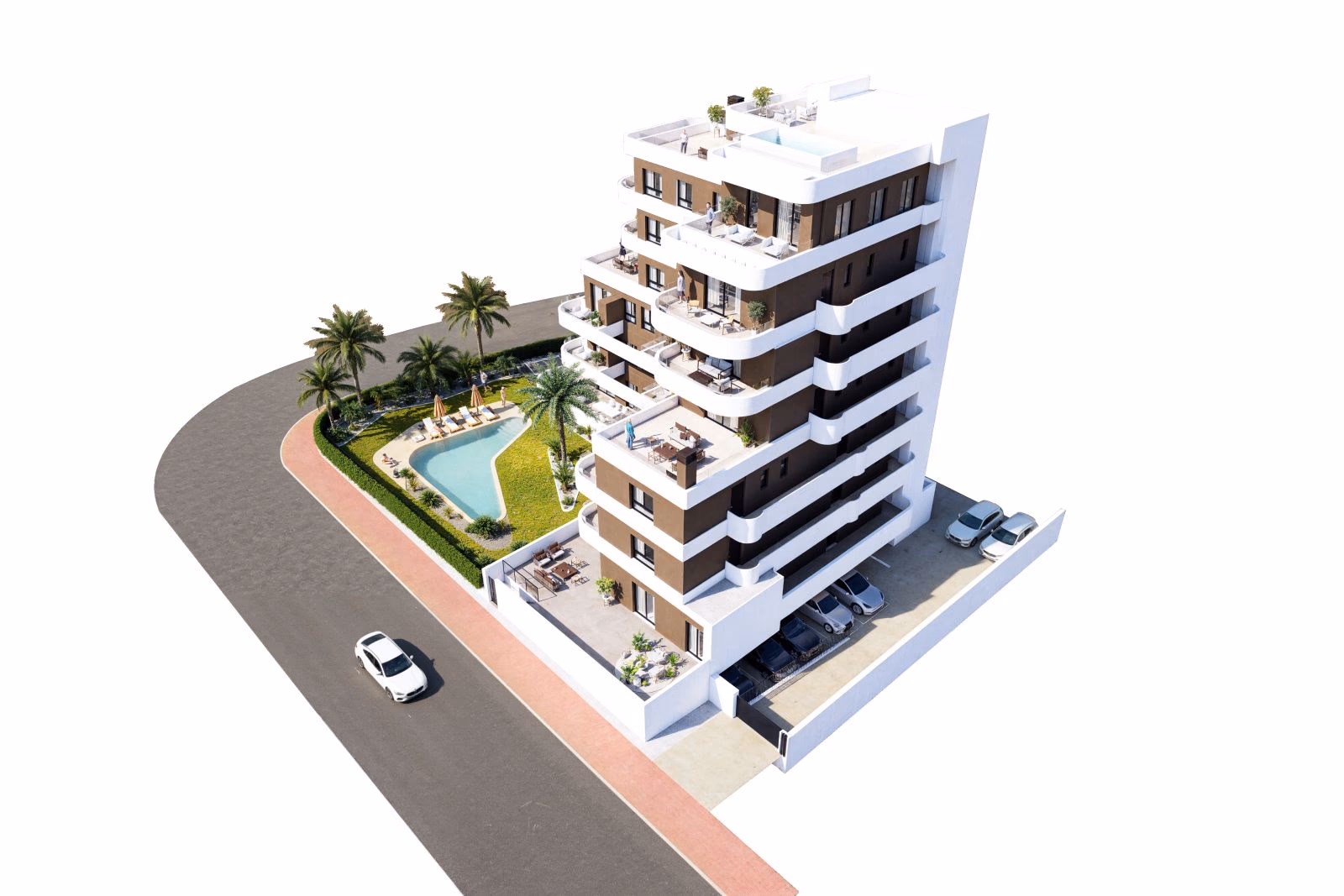 Naia Blue Horizon — апартаменты в центре Guardamar del Segura - 18