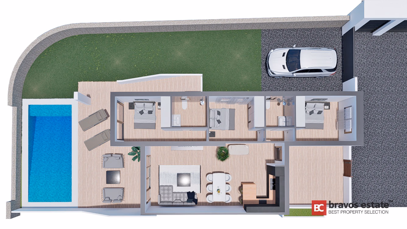 Новое бунгало, 2 спальни в Финестрате · 130 m² - 19