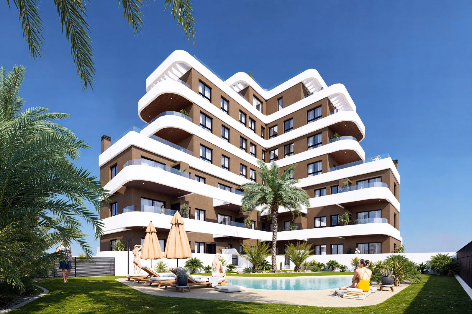 Naia Blue Horizon — апартаменты в центре Guardamar del Segura 1